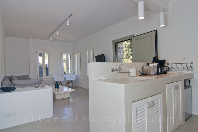 Villa Andros Guest House Kitchen