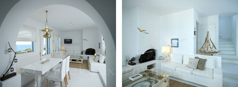 Antiparos Luxury Villa Lounge
