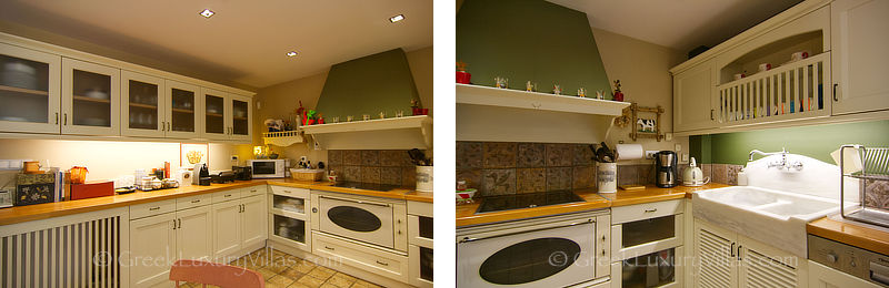 spacious kitchen villa with pool near the beach