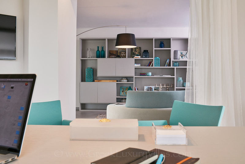 lounge of exclusive villa private island