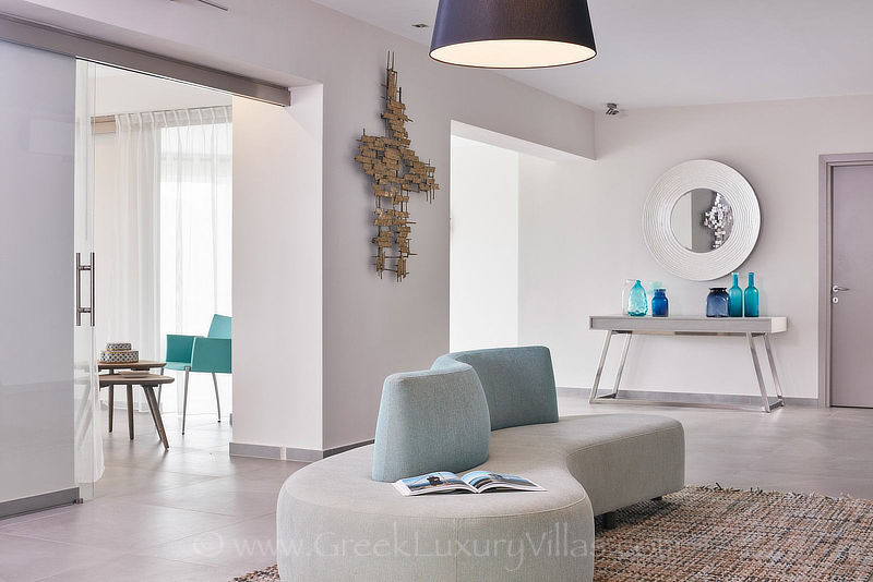 lounge of exclusive villa private island