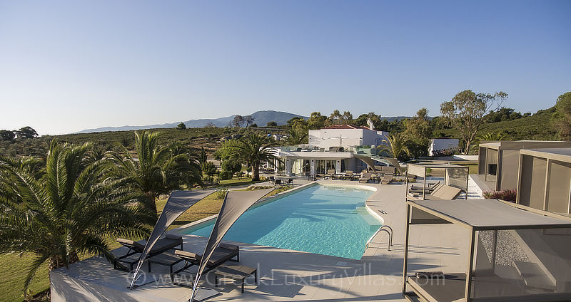 pool area exclusive luxury villa private island