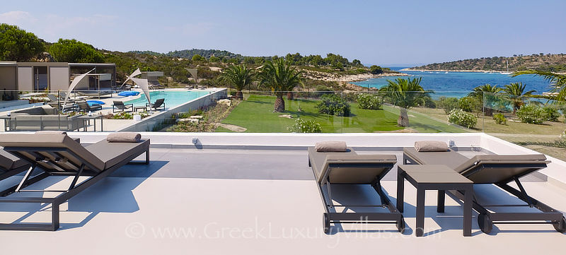 spacious luxury villa private island