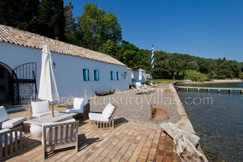 Waterfront Villa in Corfu Greece