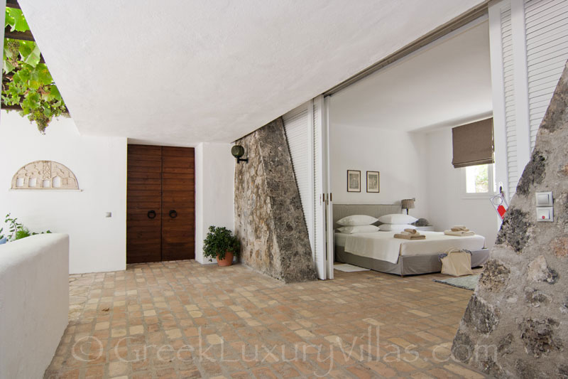 Bedroom Seafront Villa Corfu