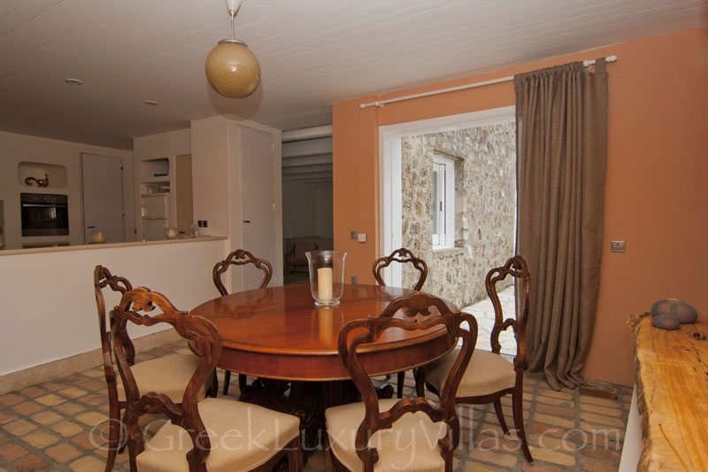 Dining Area Olive Grove Villa Corfu