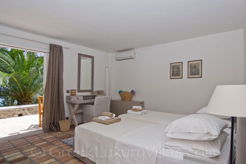 Seaview From Bed in Villa Corfu