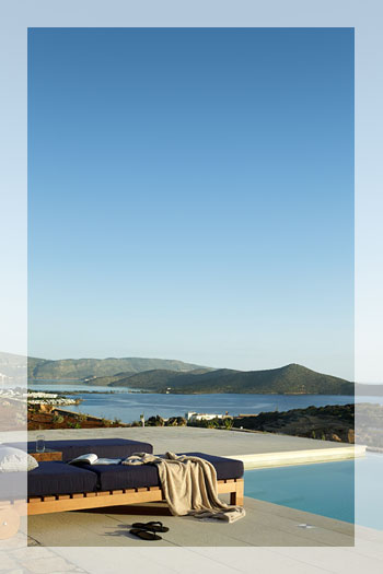 Contemporary Villa with Infinity Pool in Elounda, Crete