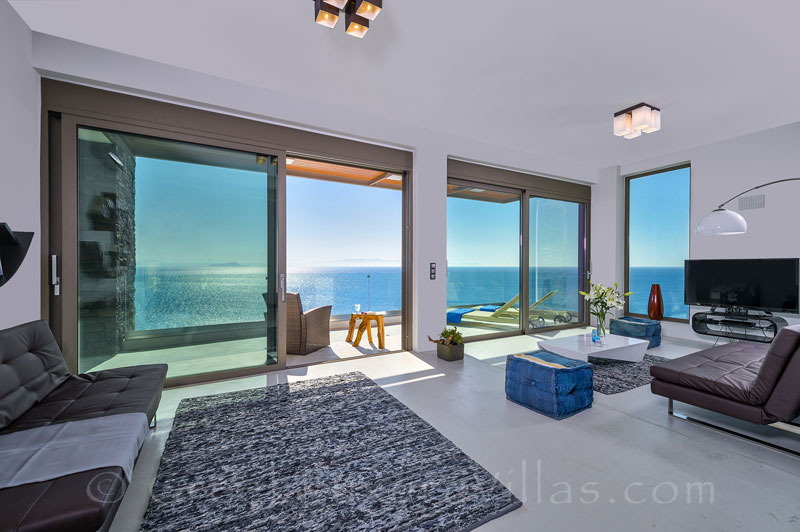 Lounge of the modern luxury villa