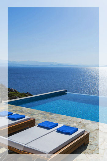 Modern Seafront Luxury Villa near Chania, Crete