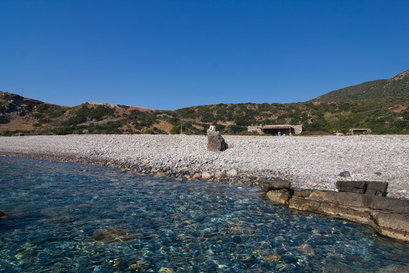 Old beach house in Crete