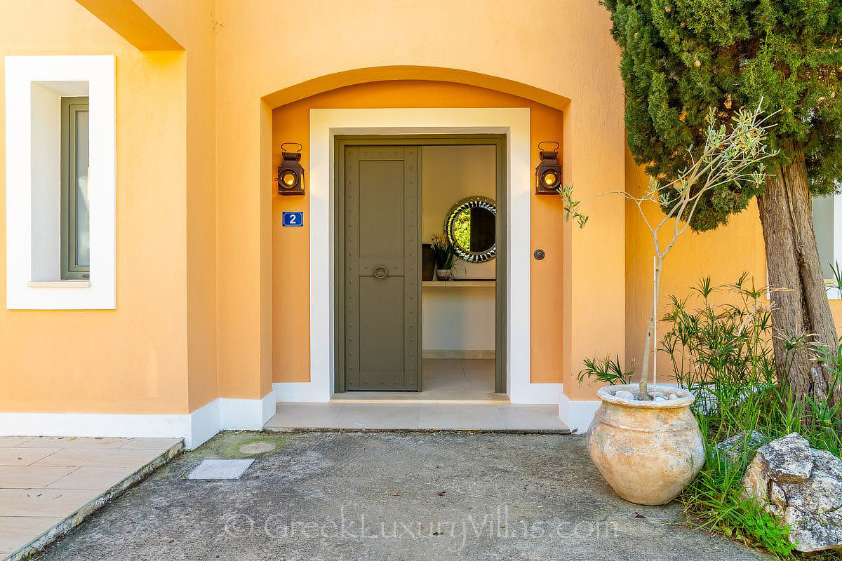 entrance of 3 bedroom villa by the beach