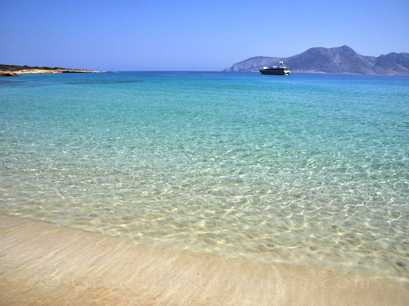 Sandy beach on Koufonisi