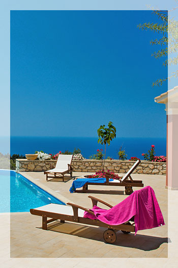 Villa Camellia - A luxurious 2-bedroom villa with pool on Lefkas
