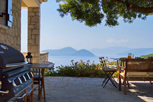 Villa Moon, a 5-bedroom luxury villa with private pool and stunning view on Lefkas