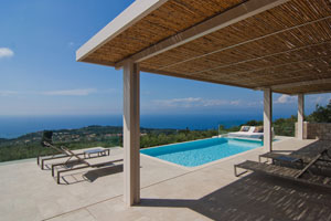 Villa Almond - A romantic 2-bedroom villa with pool on Lefkas
