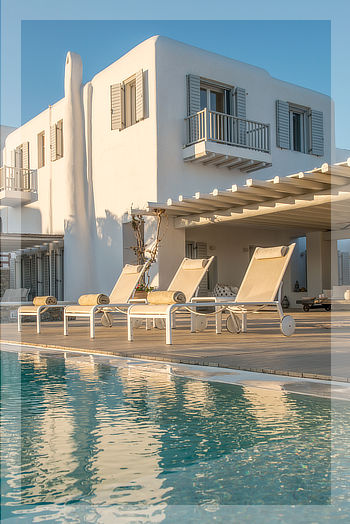 Luxury Villa in Mykonos, Kalo Livadi Beach