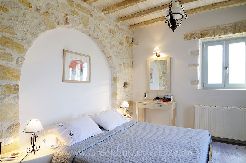 natural stone bedroom luxury villa