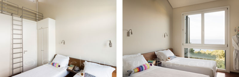 single room at beachfront villa with tennis court