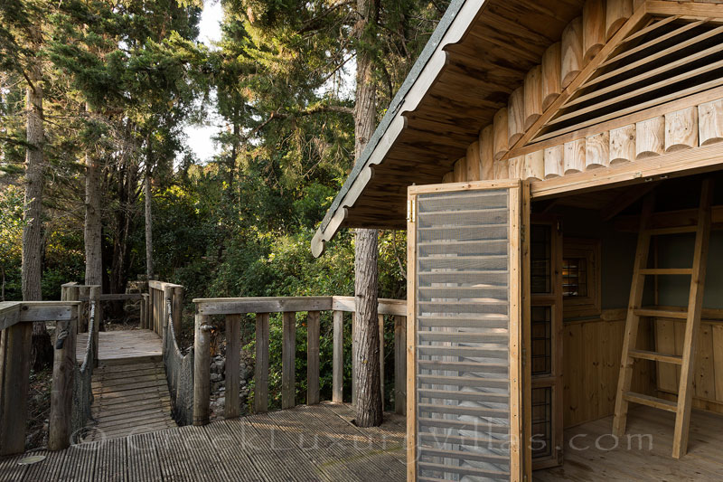 tree house seafront luxury villa Paxos