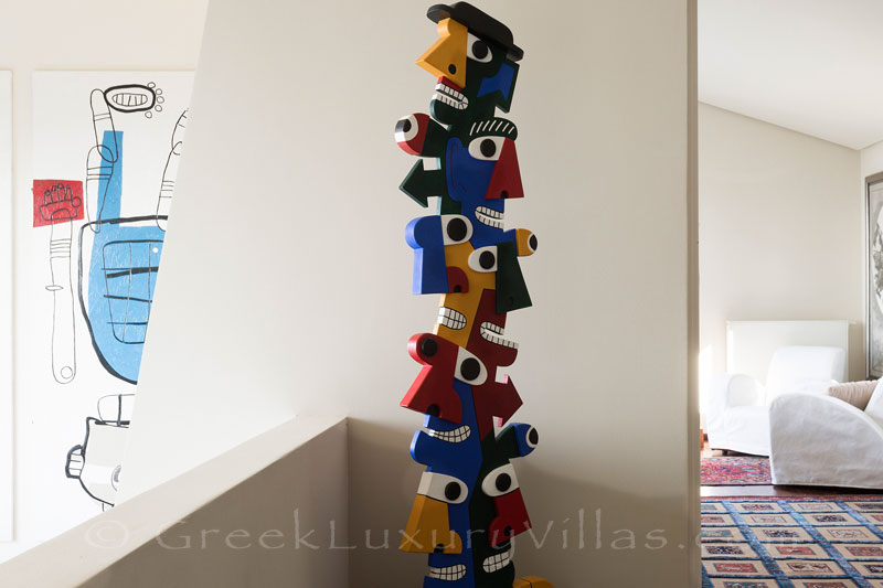 art of beachfront luxury villa Paxos Greece