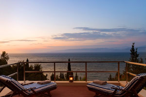 Beachfront Villa with Private Tennis Court, Speedboat and Chef