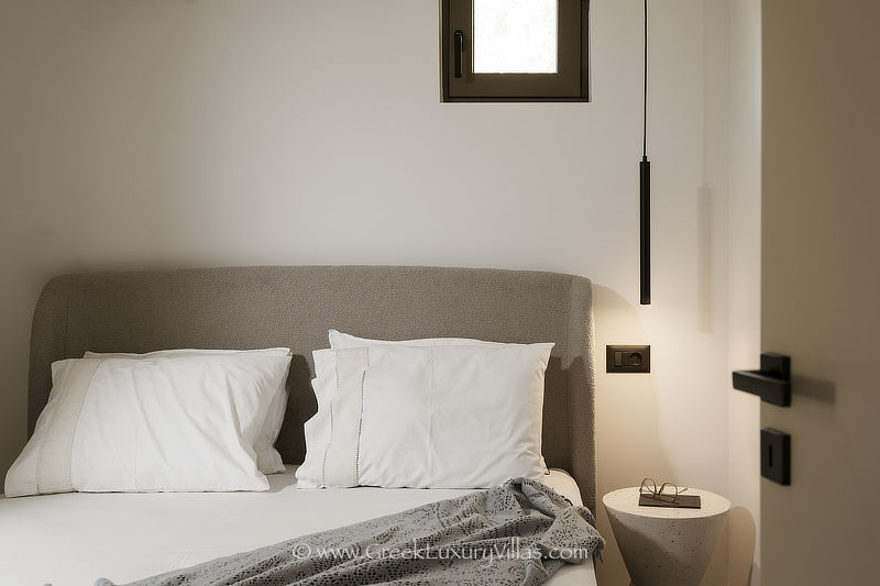 luxurious bedroom of beachfront villa
