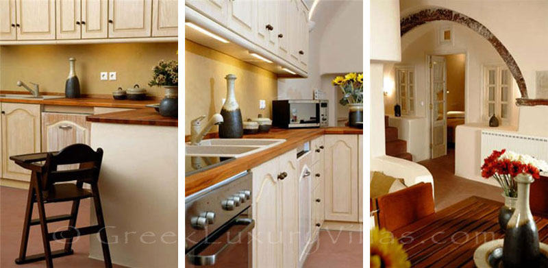 A spacious villa for 8 in Imerovigli, Santorini