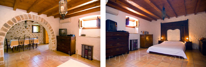 Daphne apartment of the Ayoclima traditional villa in Spetses