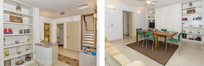 second dining luxury villa Syros Greece