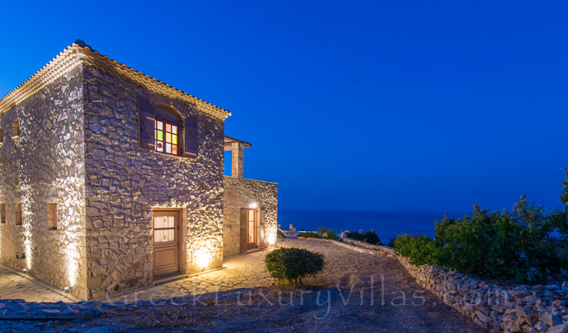 Villa with seaview and pool in Zakynthos